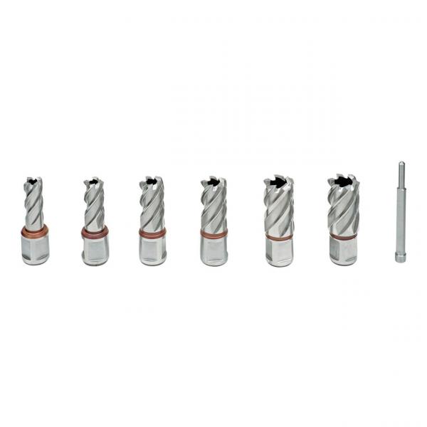 Bernardo HSS-Standard Kernbohrer-Set KBK, 13 - 22 mm, Bohrtiefe 30 mm